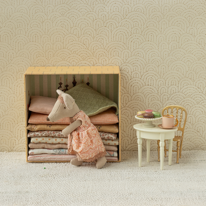 Maileg Side Table for Mice - Off-White