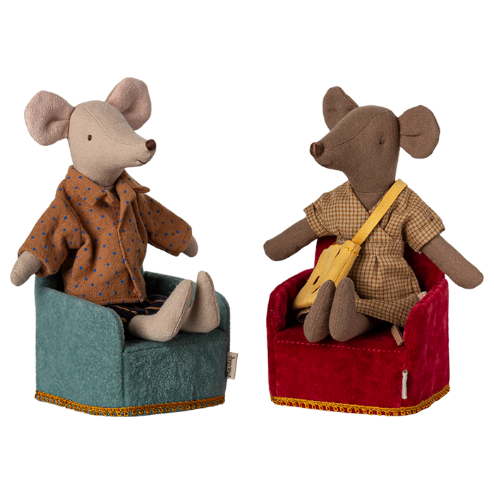 Maileg Mouse Armchair - Mint