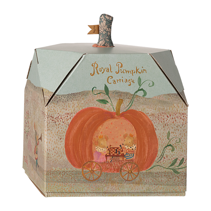 Maileg Pumpkin Coach for Mice