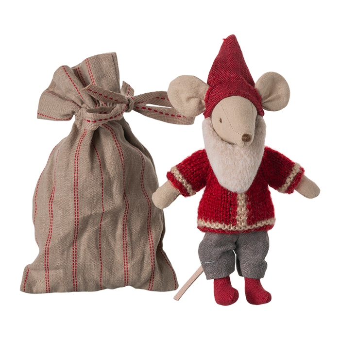 Maileg Santa Mouse