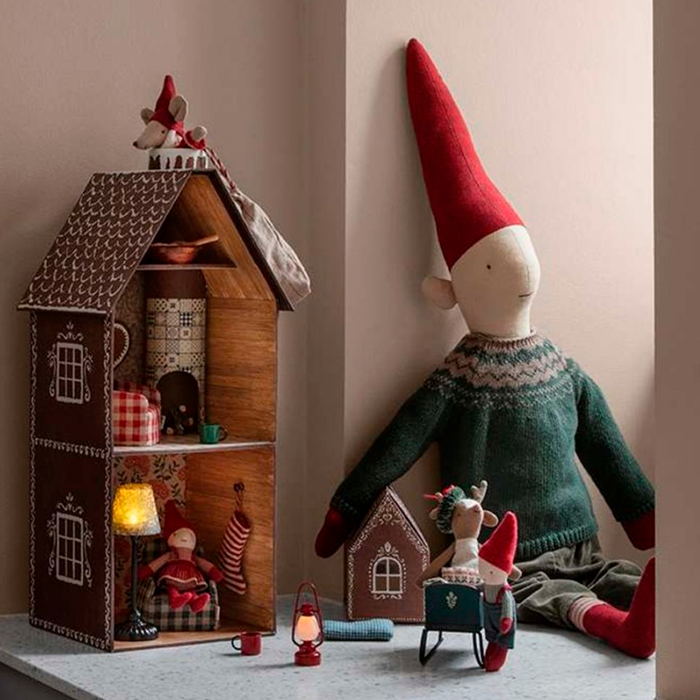 Maileg Santa Mouse