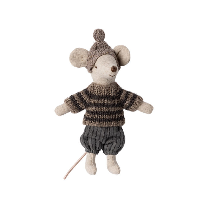 Maileg Skiing Winter Mouse - Brother