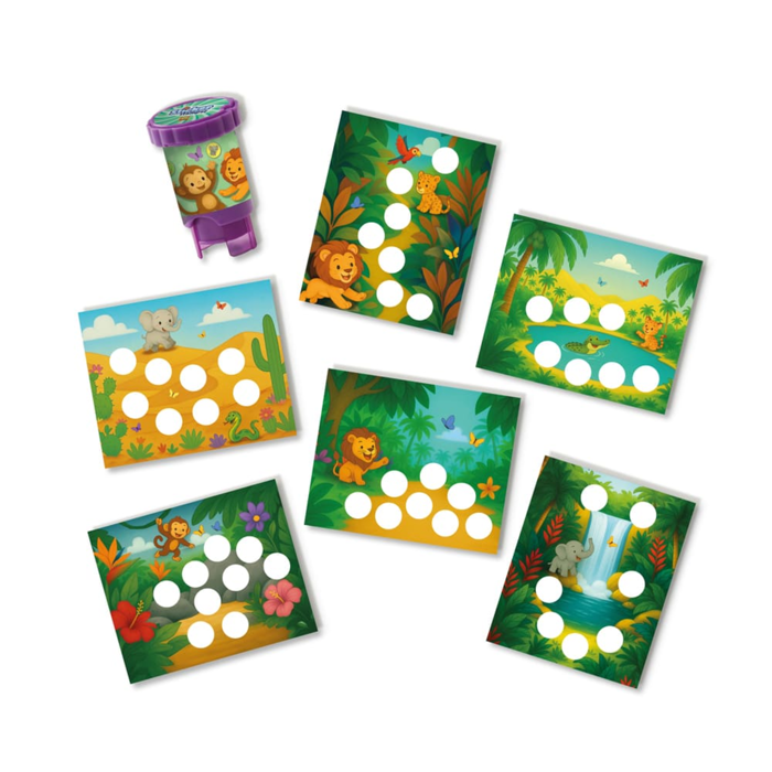Sticker Stamper - Jungle Animals