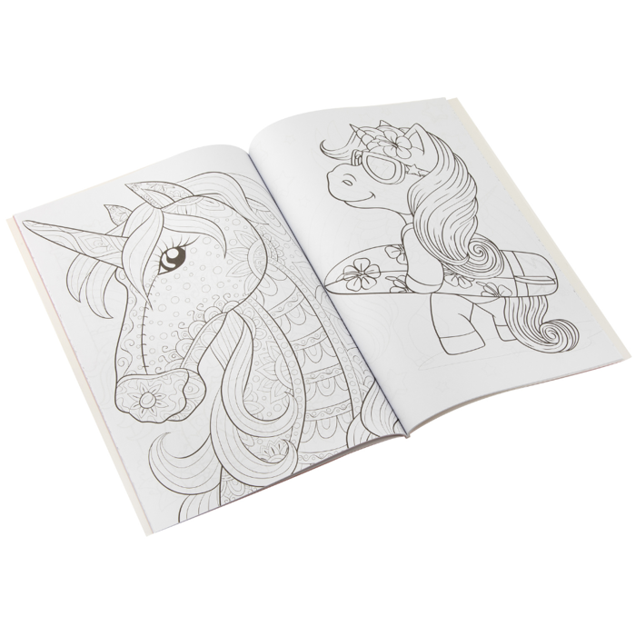 Colouring & Activity Book - Unicorns, 64 pages