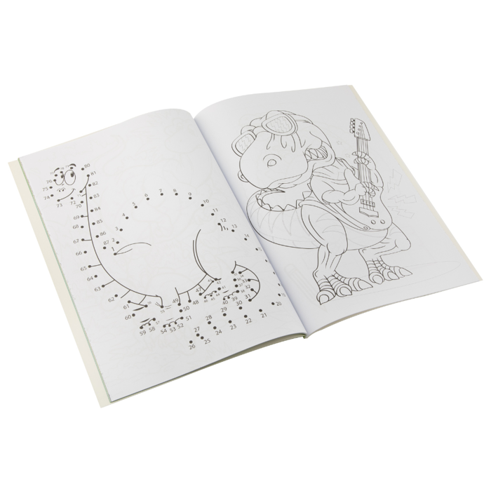 Colouring & Activity Book - Dinosaurs, 64 pages