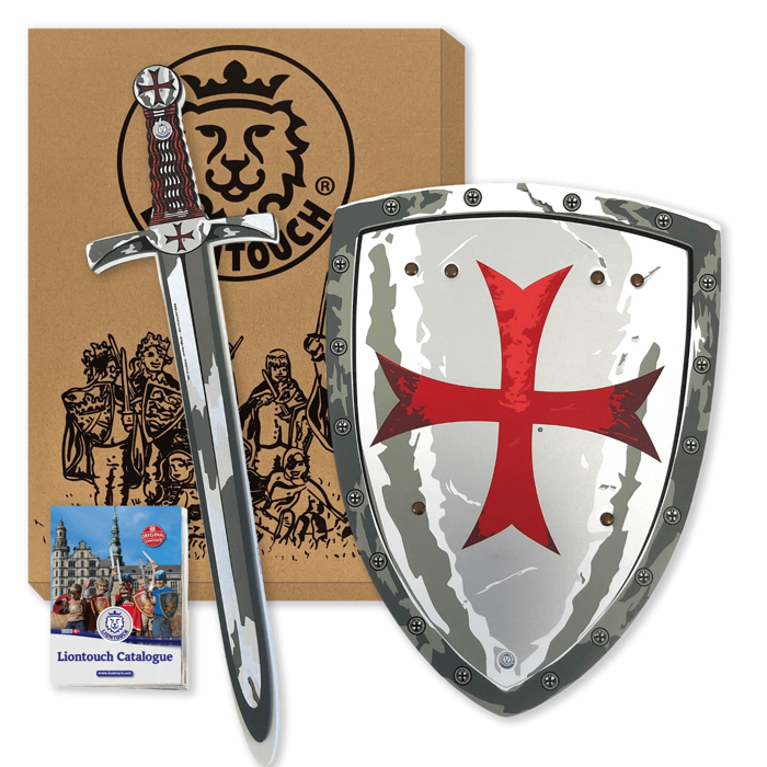 Knight Sword & Shield Set - Templar Knight