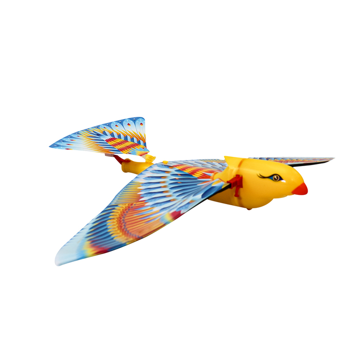 Rubberband-Powered Mechanical Bird - Tim Bird