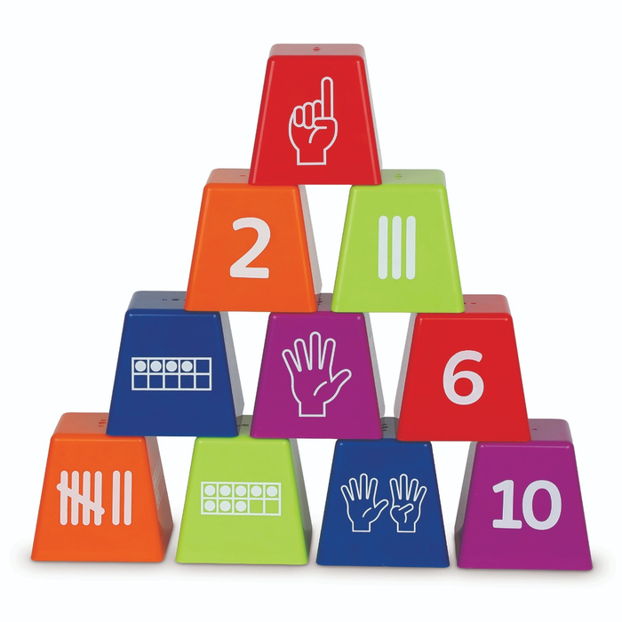 Number Stackers with Activity Cards
