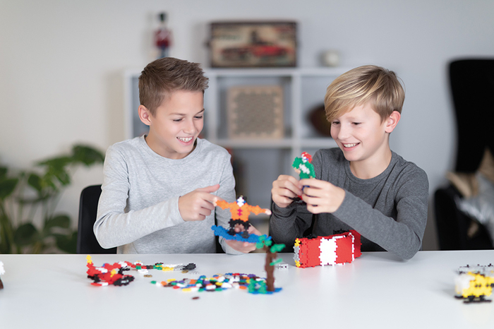Plus-Plus - Basic Mix, Tube with 240 pcs