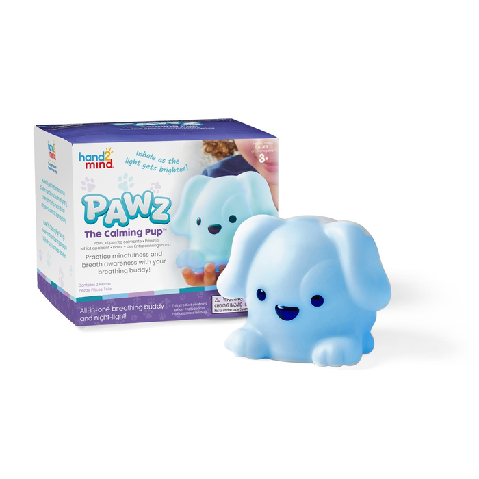 2-in-1 Night Light & Breathing Guide - Pawz