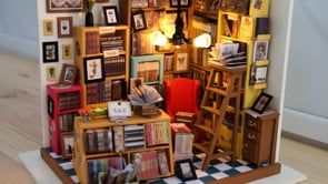 DIY Miniature House - Sam's Study