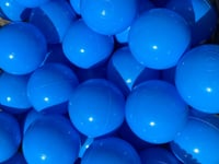 Ball Pit Balls Ø7 cm - Bright Blue, 100 pcs