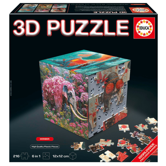 3D Puzzle Cube - Wonder