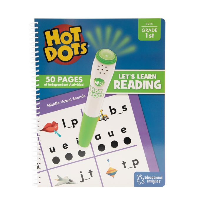 Hot Dots® - Let's Learn Reading (English)