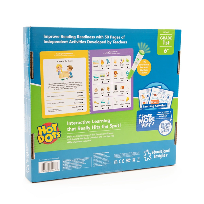 Hot Dots® - Let's Learn Reading (English)