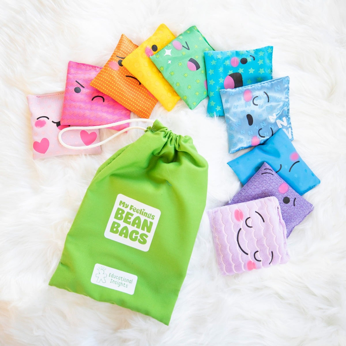 Textured My Feelings Bean Bags, 10 pcs