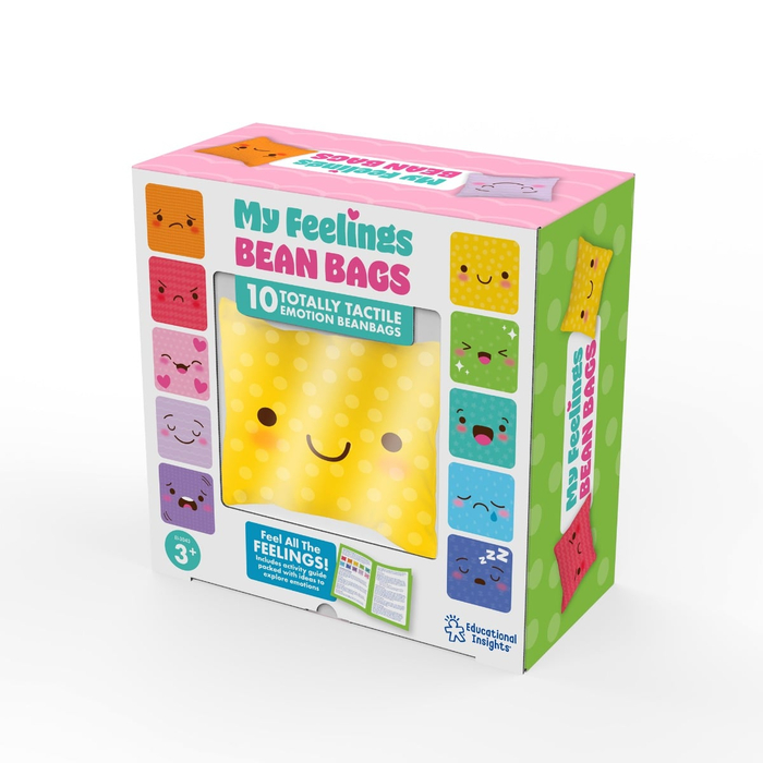 Textured My Feelings Bean Bags, 10 pcs