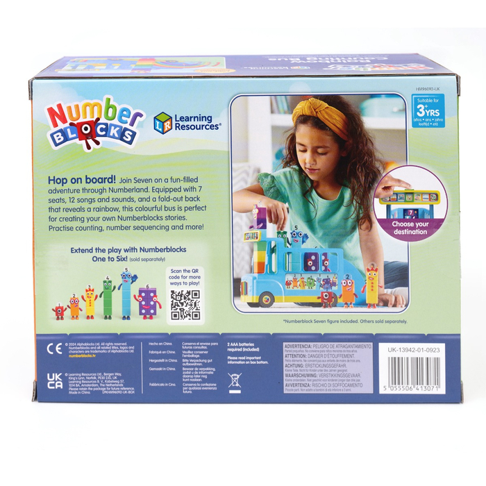 Numberblocks Activity Set - Rainbow Counting Bus