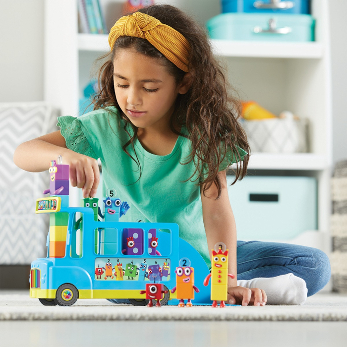 Numberblocks Activity Set - Rainbow Counting Bus