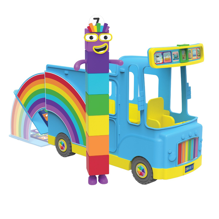 Numberblocks Activity Set - Rainbow Counting Bus