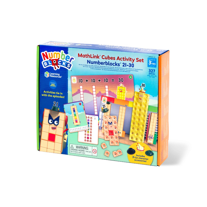 Numberblocks Activity Set - Numbers 21-30