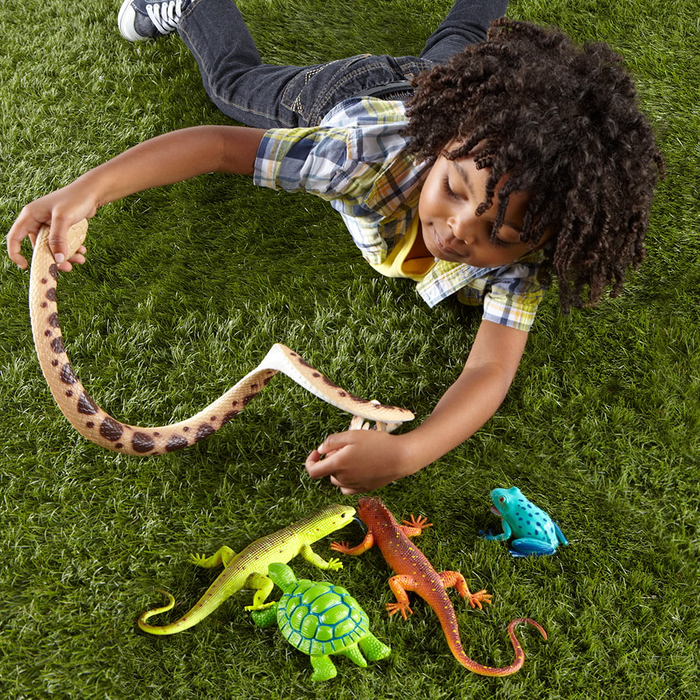 Jumbo Reptiles and Amphibians, 5 pcs