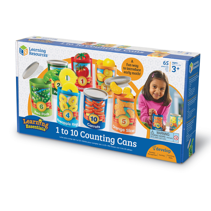 Count & Sort - 1 to 10 Counting Cans