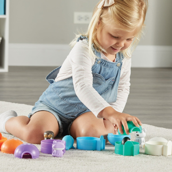 Sort & Seek Polar Animals Activity Set