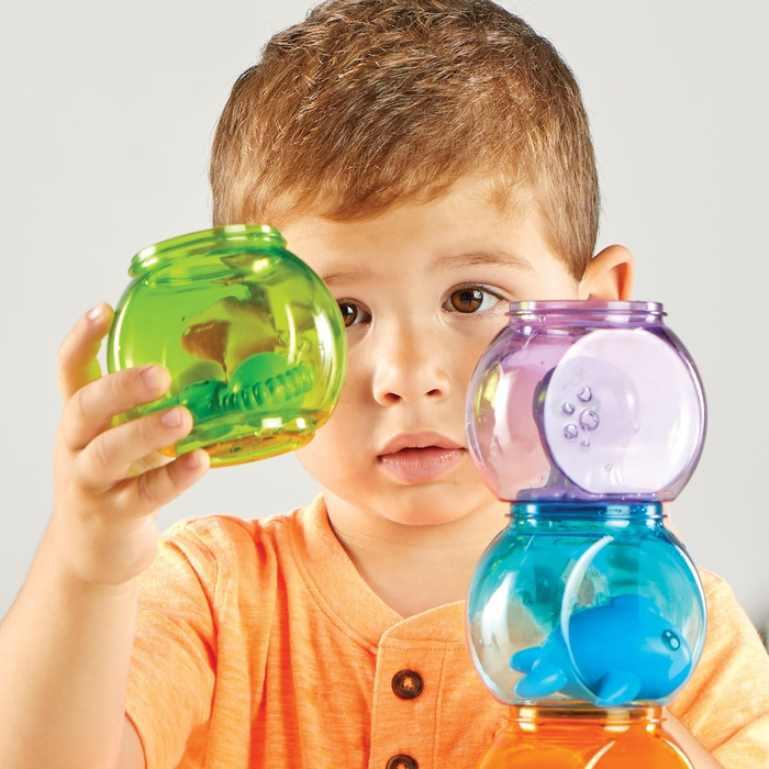 Peekaboo Fish Bowl Friends Activity Set