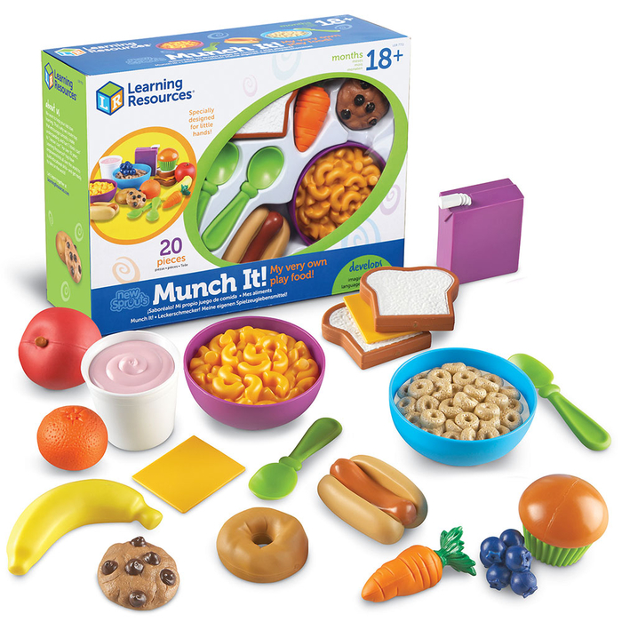Play Food - Munch It! Snacks, 20 pcs