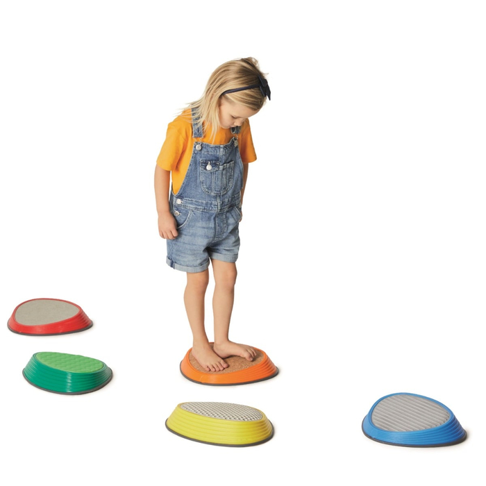 Tactile River Stones - Set of 5