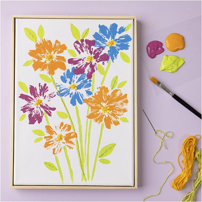 Canvas with Wood Frame - 21 x 29.7 cm