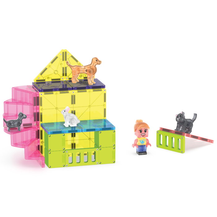 Magna-Tiles | Pet Playhouse, 50 pcs