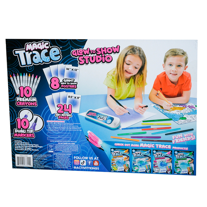 Magic Trace Glow to Show Light Tracing