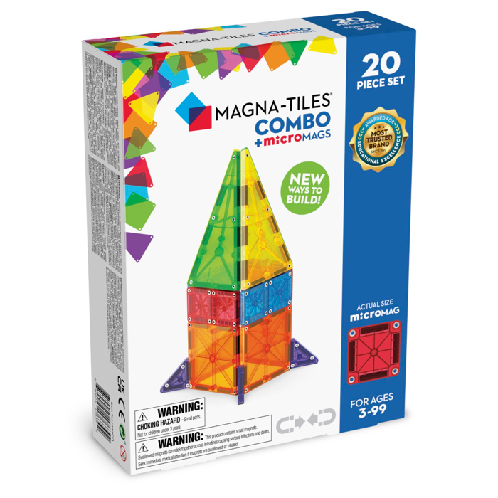 Magna-Tiles | microMAGS Combo, 20 pcs