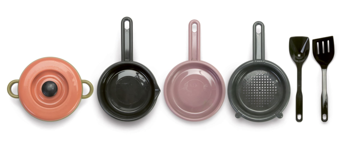 Green Bean - Pots and Pans Play Set, 7 pcs
