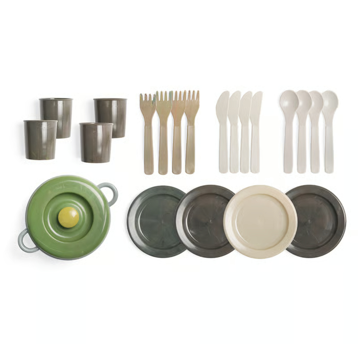 Green Bean - Dinnerware Set (asstd.), 22 pcs