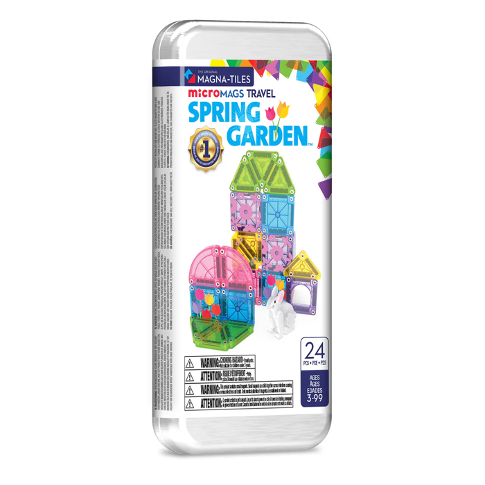 Magna-Tiles | microMAGS Spring Garden, 24 pcs