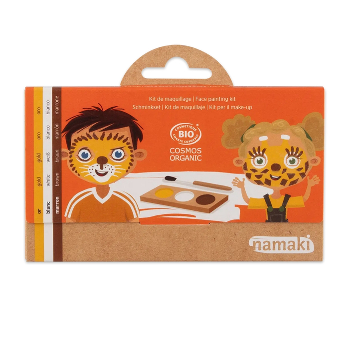 Face Paint with 3 Colours - Lion & Giraffe