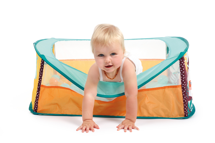 Ball Pit 80 x 80 cm incl. 40 Balls, Jungle