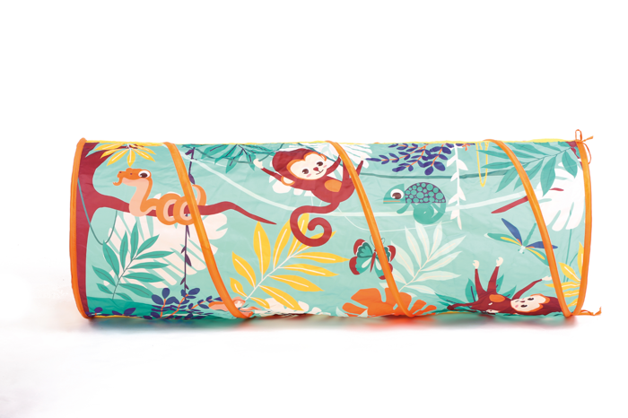 Jungle Play Tunnel Ø45 cm, L: 120 cm