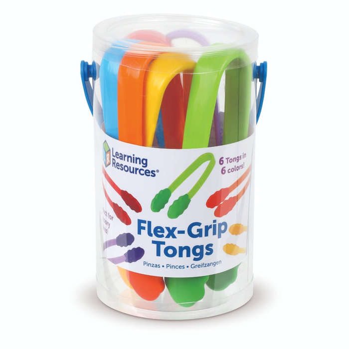 Flex-Grip Tongs, Set of 6