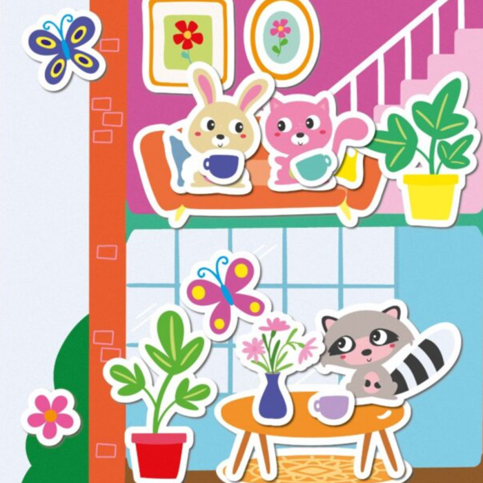 My First - Poster with Stickers, My House