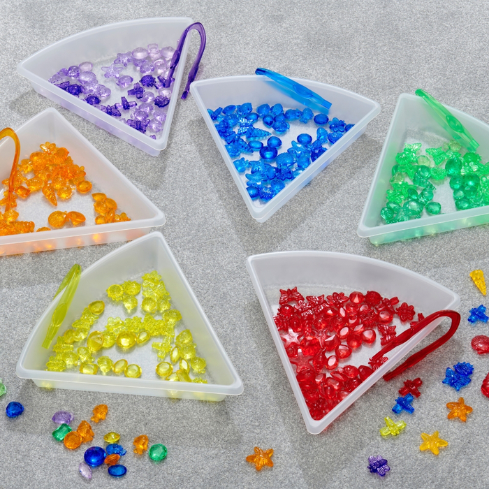 Clear Discovery Trays, 6 pcs