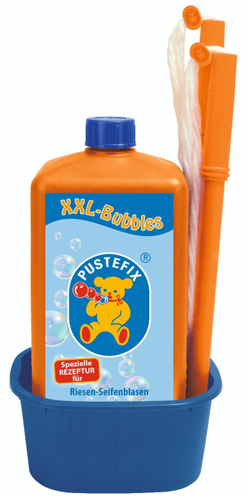 Rope Bubble Wand for XXL Bubbles + 1000 ml Bottle