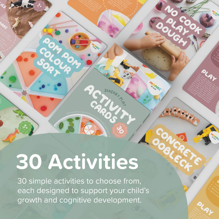 PlayTRAY Sensory Play Activity Cards