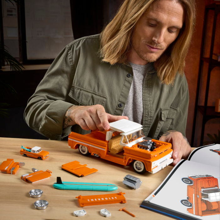 Brick Shop - '62 Chevy Pickup, 858 pcs