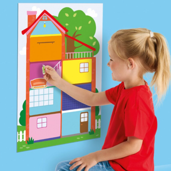 My First - Poster with Stickers, My House