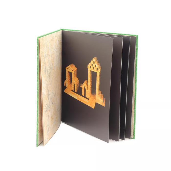 KAPLA Inspiration Book - Green (Simple)