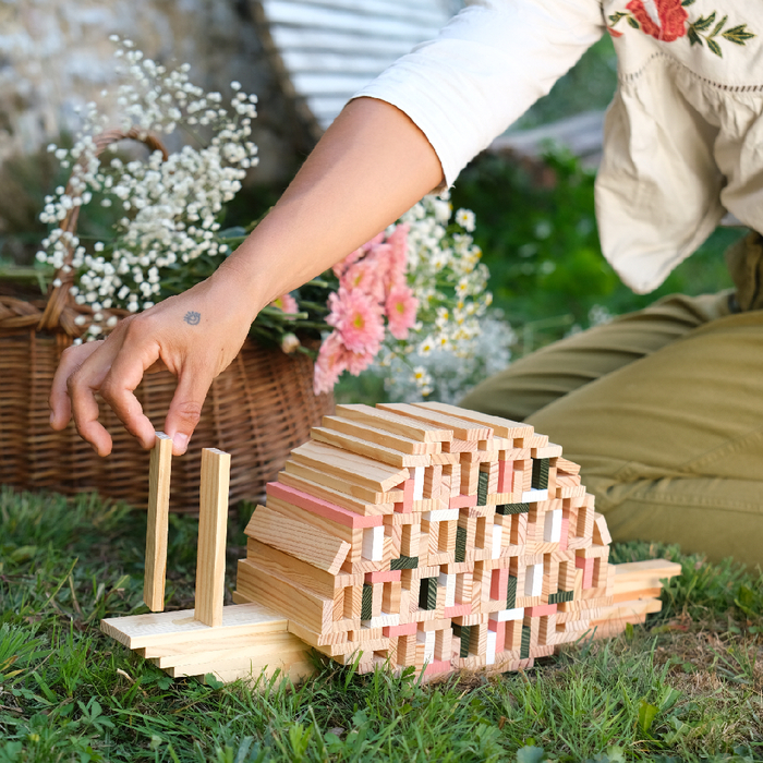 KAPLA Planks - Spring Box, 200 pcs